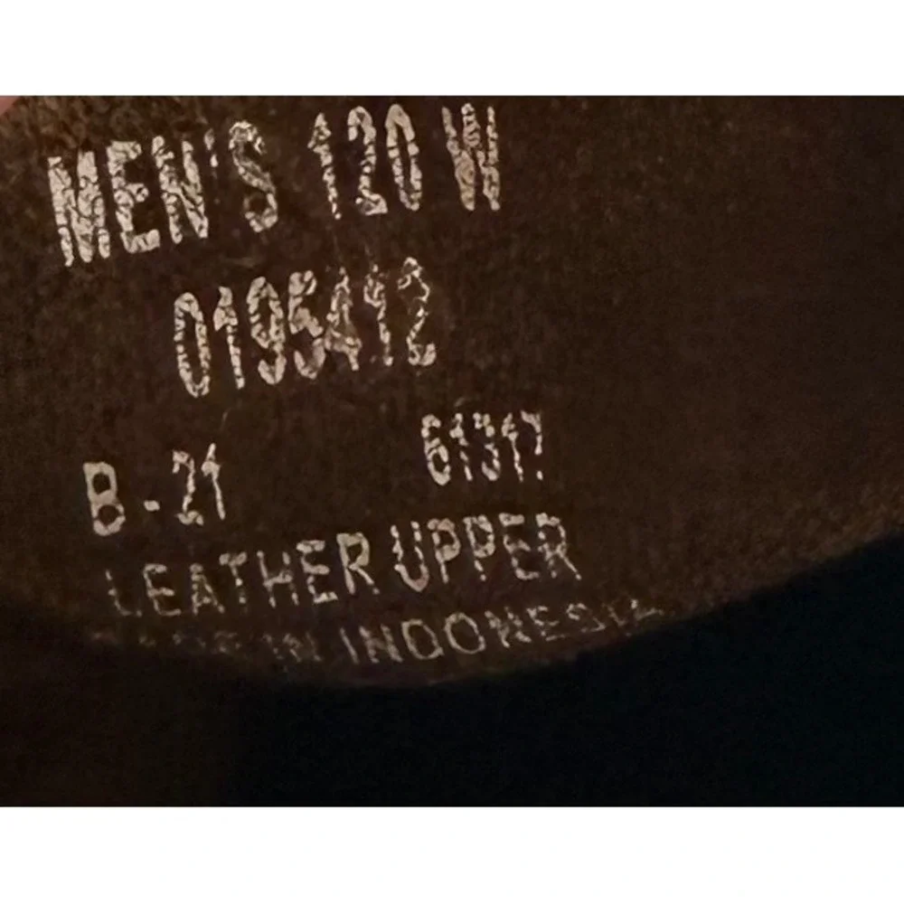 Sperry Top-Sider Men Sz 12W Authentic Original Brown Leather Boat Shoes 0195412